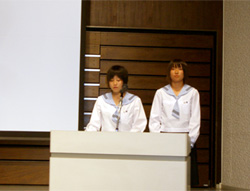報告：平野芳さんと小川晴香さん