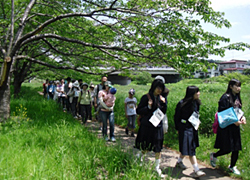 3～92歳までの参加者　全員完歩しました