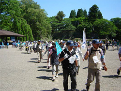 10kmコースと5kmコースに分かれスタート